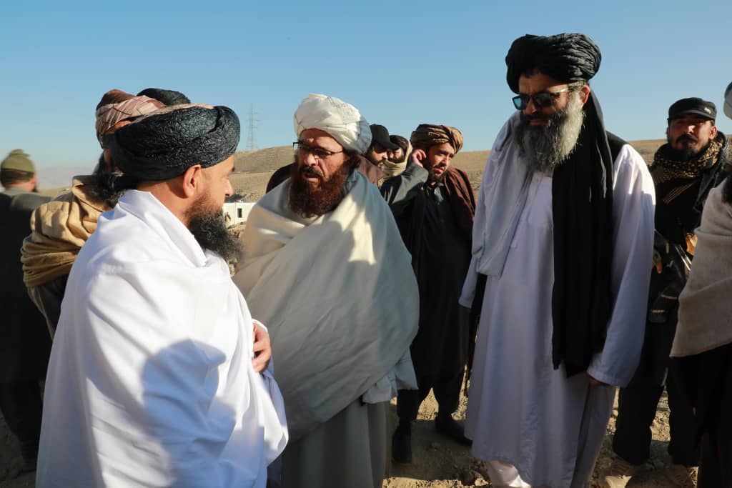 وزیر ارشاد، حج و اوقاف در رأس یک هیئت از روندِ ساخت محل نگهداری قرآن‌ کریم های  فرسوده در کابل بازدید کرد